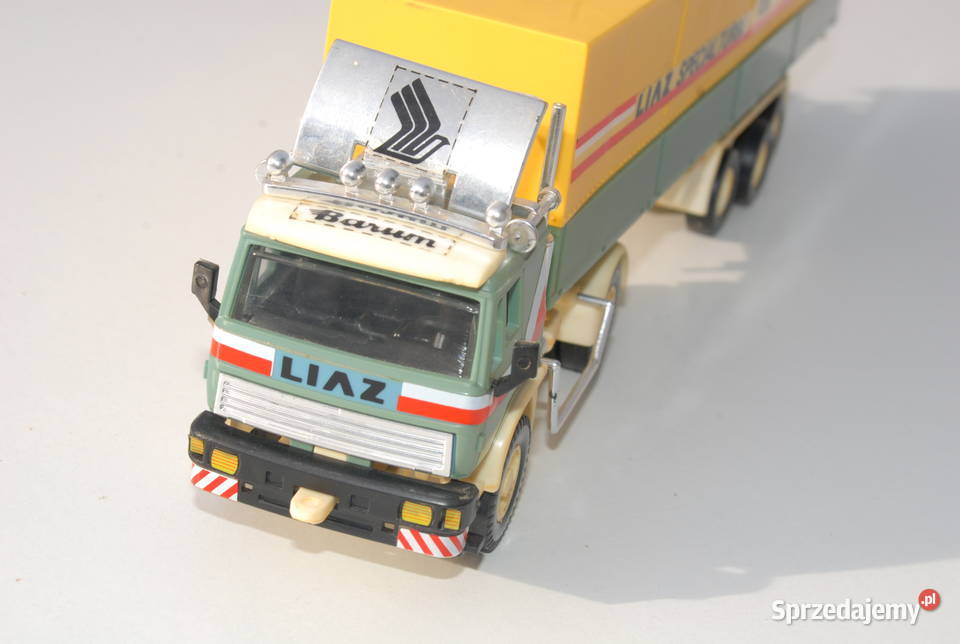 Stara Zabawka ciężarówka TIR Liaz 100551 Camion Cieszyn