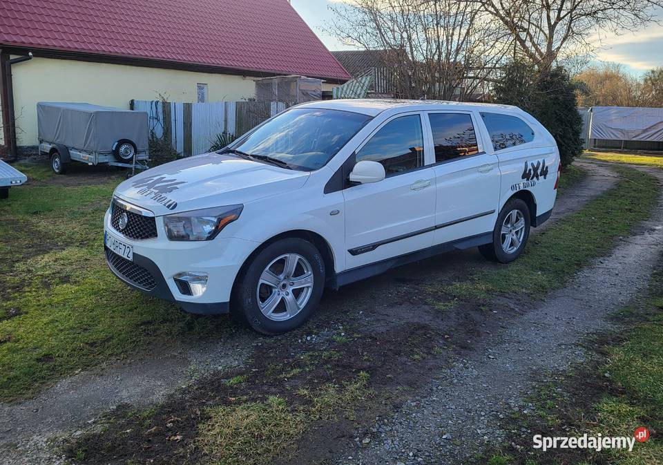 Piękny pick up ssangyong action sport dolnośląskie Miękinia