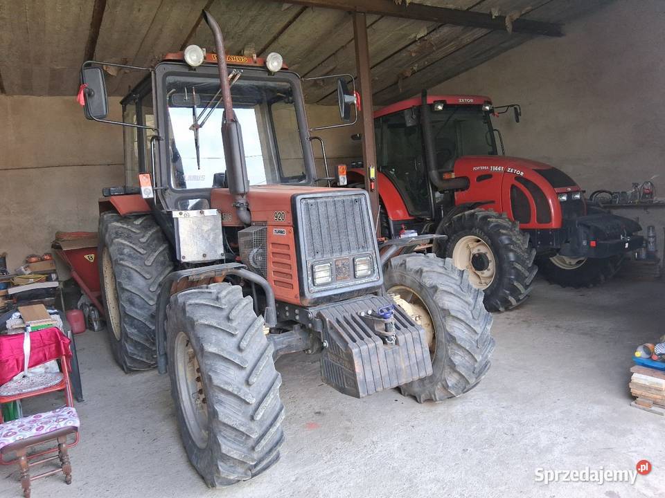 Mts Belarus 920 Turbo rolnika zamiana Kalisz