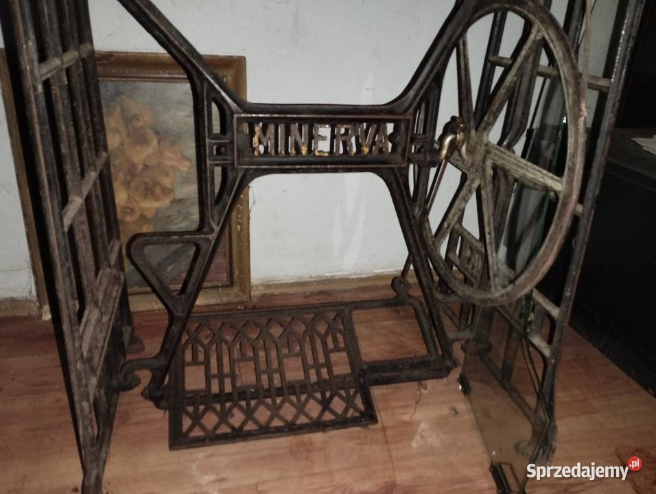 stara maszyna minerva durkopp stolik z maszyny Sosnowiec sprzedam