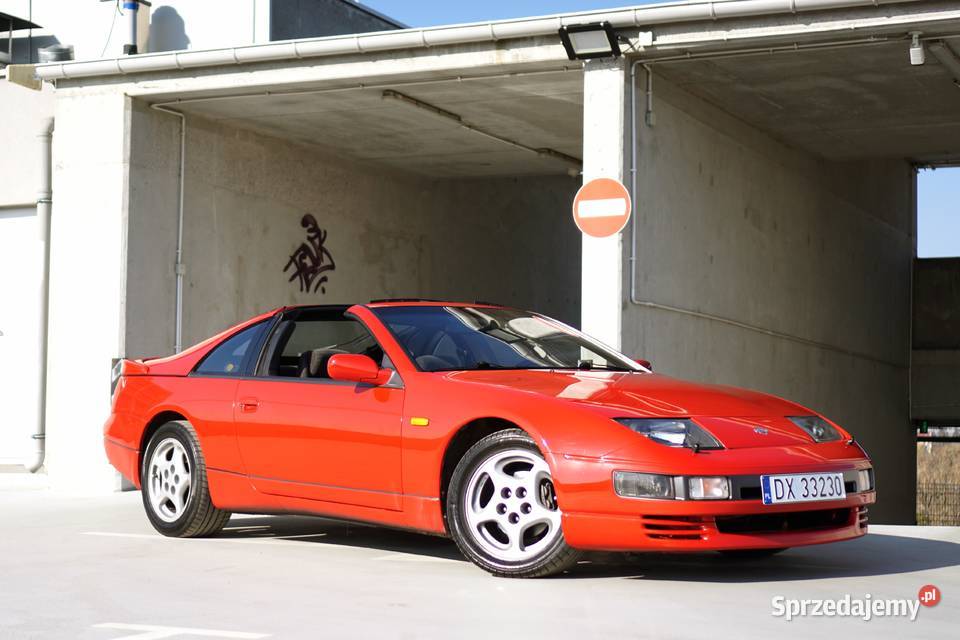 Nissan 300ZX Twin Turbo Manual Europa Aztec Red 2960cm3 dolnośląskie Wrocław