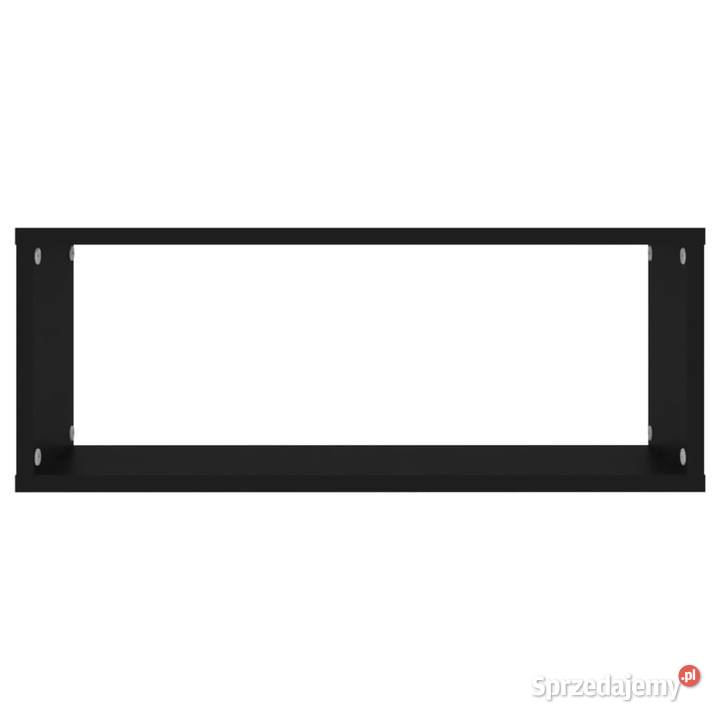Półki ścienne kostki 2 czarne 60x15x23 WM807136 Warszawa