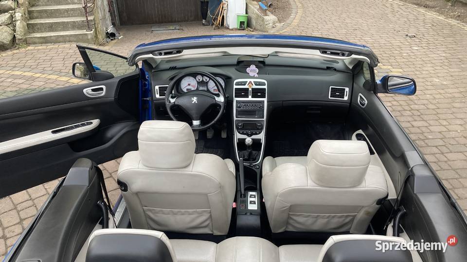 Peugeot 307 CC benzynagaz 2004 19973 136 136KM wielkopolskie Konin sprzedam