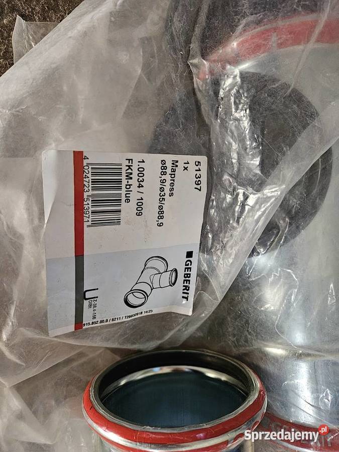 Kształtki geberit Ujście