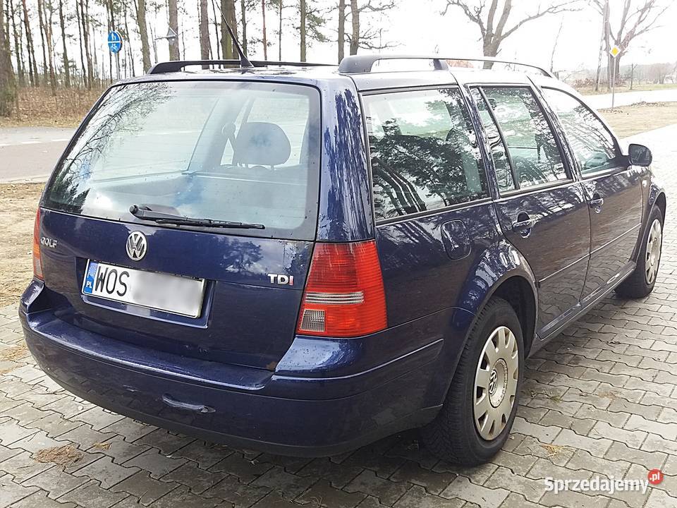 VW Golf IV Variant 1.9 TDI 101KM 2003r Klima Długie opłaty