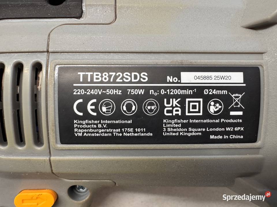 Młotowiertarka Titan SDS 25J 2025r TTB872SDS Lesieniec