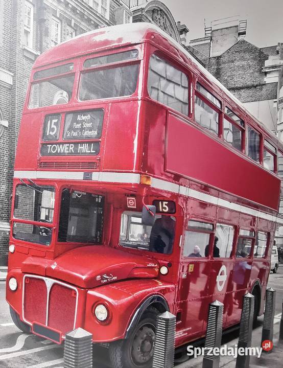 Piękny obraz drukowany LONDON Dekoracje i ozdoby Warszawa
