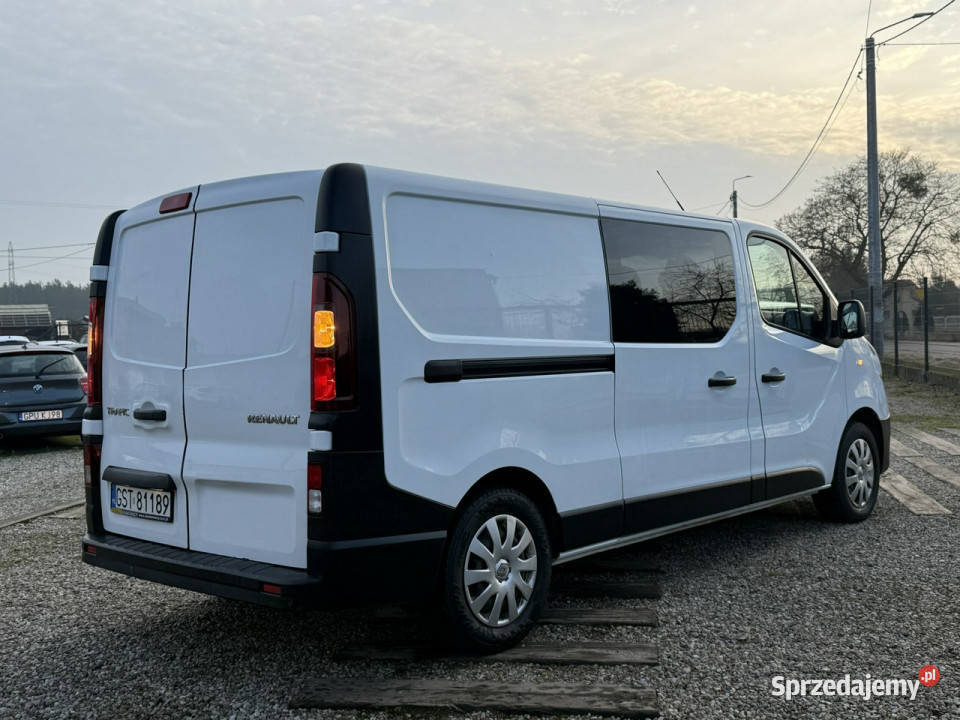 Renault Trafic brygadówka salon Polska6osobowy czujnik parkowania Dąbrowa