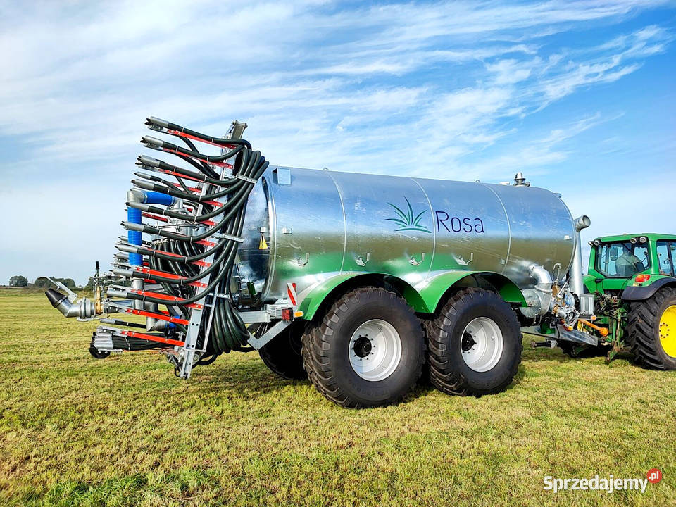 Wóz asenizacyjny ROSA 22R2 22000 litrów tandem Goliaty
