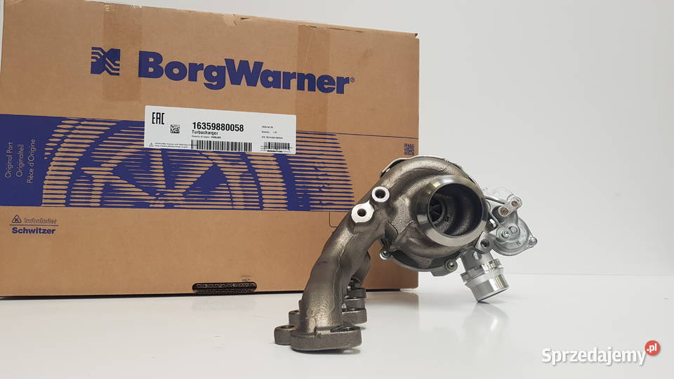 Turbosprężarka BorgWarner KKK 16359880058 osobowe Turbosprężarki Siedlce
