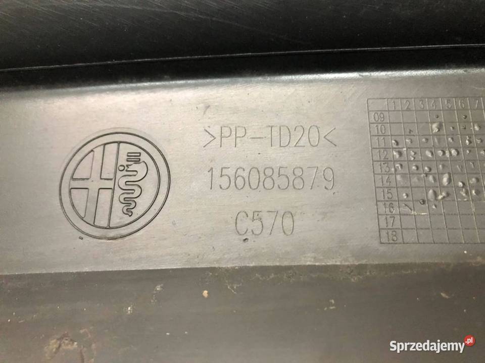 Alfa Romeo Giulietta 2015 Listwa dolna zderzaka sprzedam
