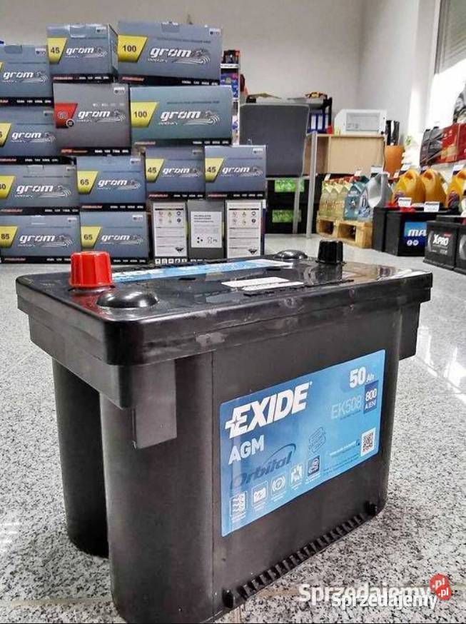 Akumulator Exide Orbital Start-Stop AGM EK508 50Ah 800A Starogard ...