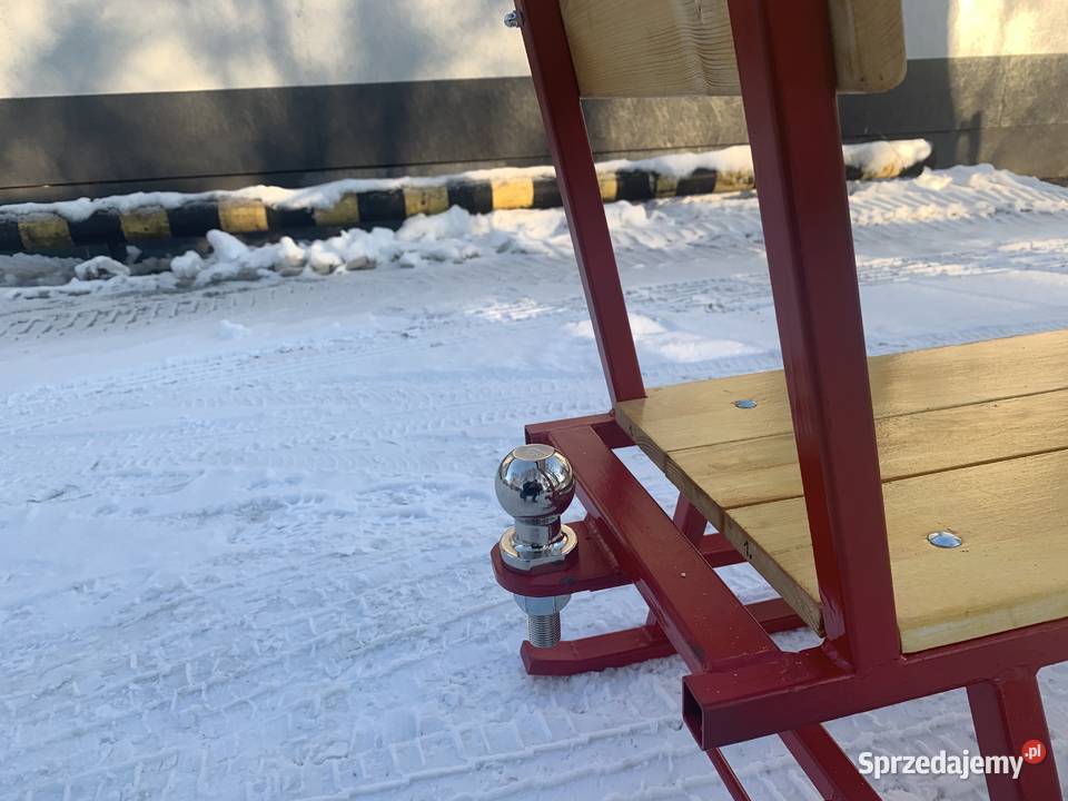 Sanki bezpieczne kilku osobowe quad traktor jeep Sanki Pustków-Osiedle