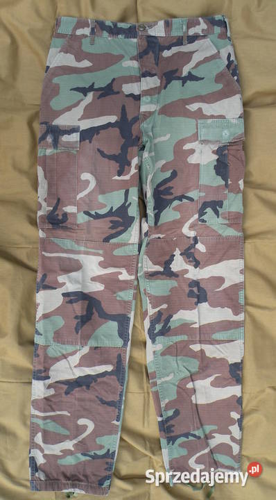 Spodnie BDU woodland medium x long ripstop Wrocław sprzedam