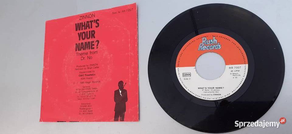 Whats Your Name Theme from Dr No Winyl vintage Tuszkowo sprzedam