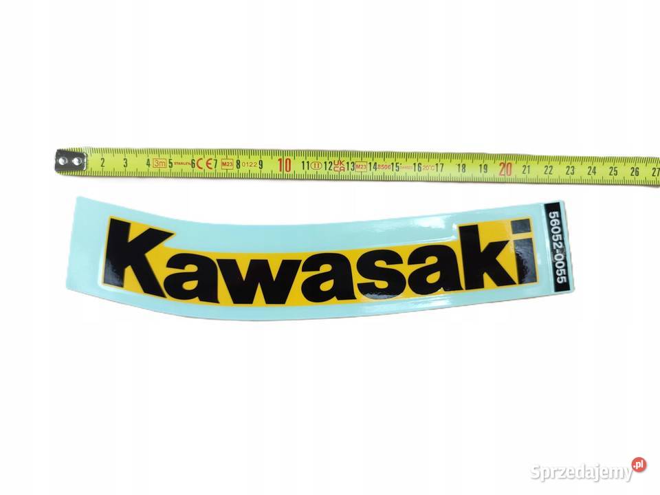 NAKLEJKA EMBLEMAT NA BAK LEWA KAWASAKI ER5 2003 lubelskie