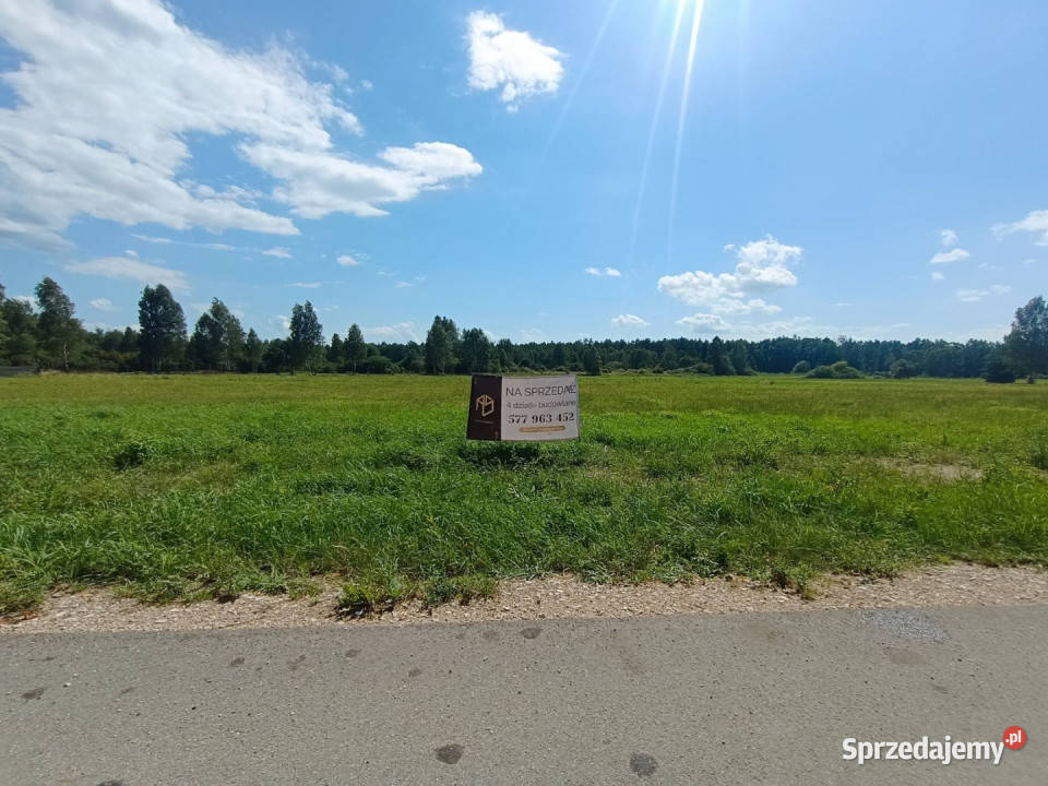 sprzedaży działki 1366m2 Daleszyce