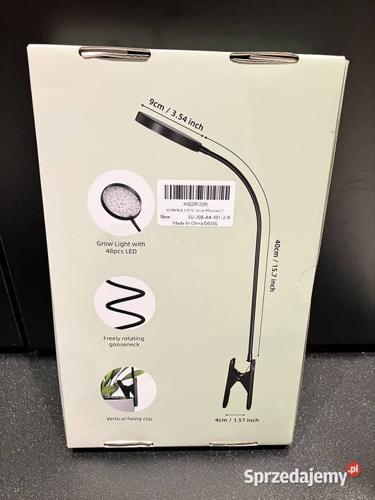 Zestaw lamp LED Full Spectrum do roślin 2 sztuki Pozostałe Kraków
