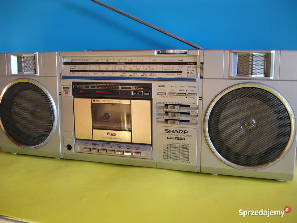 Radiomagnetofon SHARP GF7500 Zielona Góra