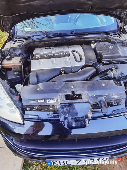 Peugeot 407 coupe 27 HDI automat klimatyzacja małopolskie Bochnia sprzedam
