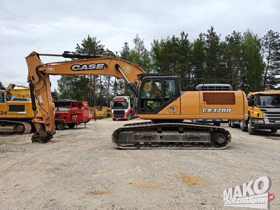 Case CX370D 2016r 10750 mtg CAT Liebherr Hitachi