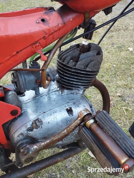 Romet Komar z dokumentami 50cm3 śląskie Knurów