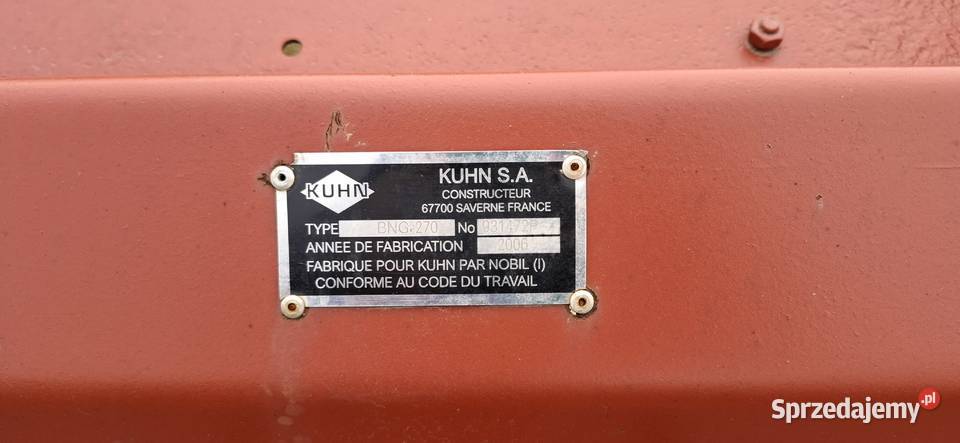 Mulczer KUHN Ciągniki