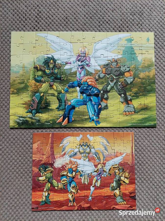 Trefl puzzle 100 i 70 GORMITI Puzzle Kraków