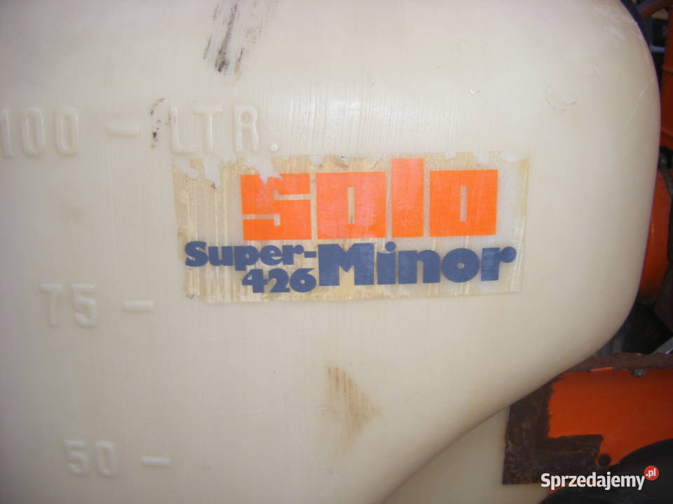 Opryskiwacz Sadowniczo Ogrodowy z napedami Dębica