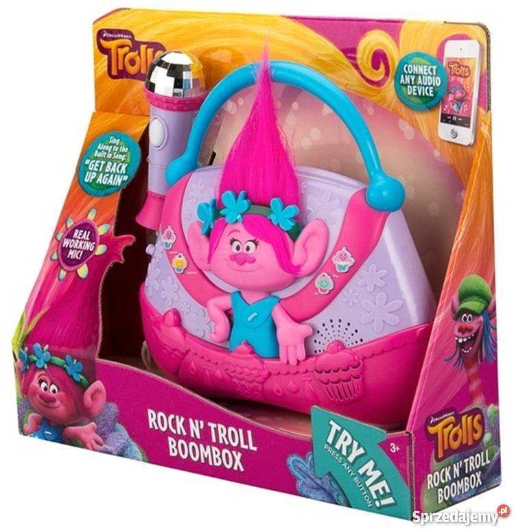 Odtwarzacz Muzyczny Karaoke Trolls Rock NTroll Mogilany