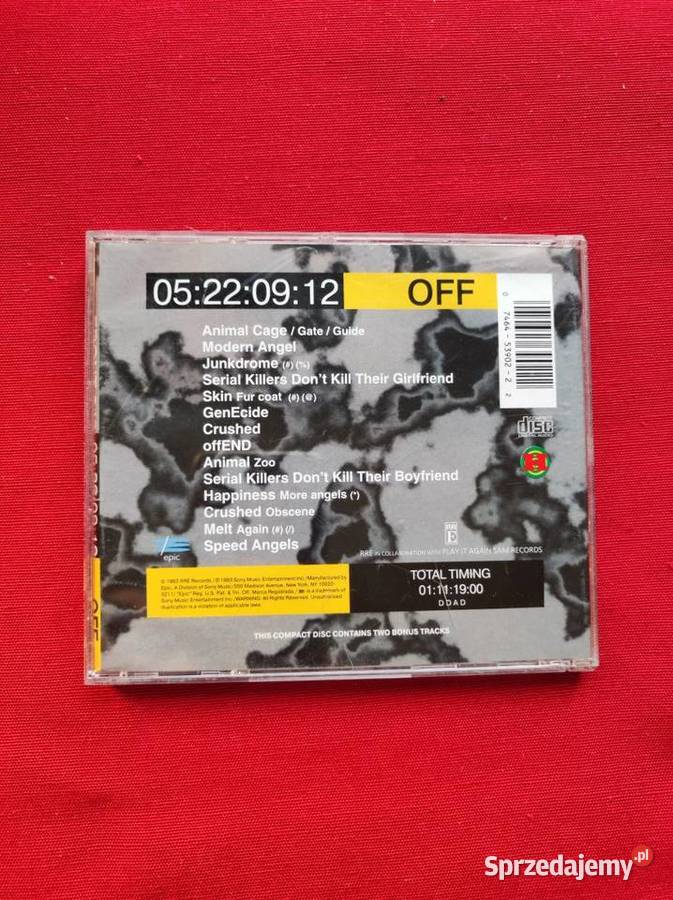 Front 242 05220912 Off kolekcjonerska płyta cd świętokrzyskie