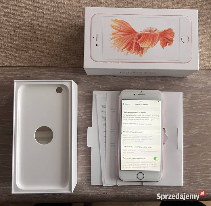 iPhone 6s W pełni sprawny Bez uszkodzeń Super dolnośląskie sprzedam