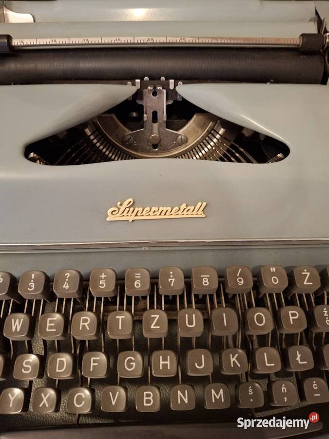 Rheinmetall Supermetall Maszyna do Pisania Warszawa