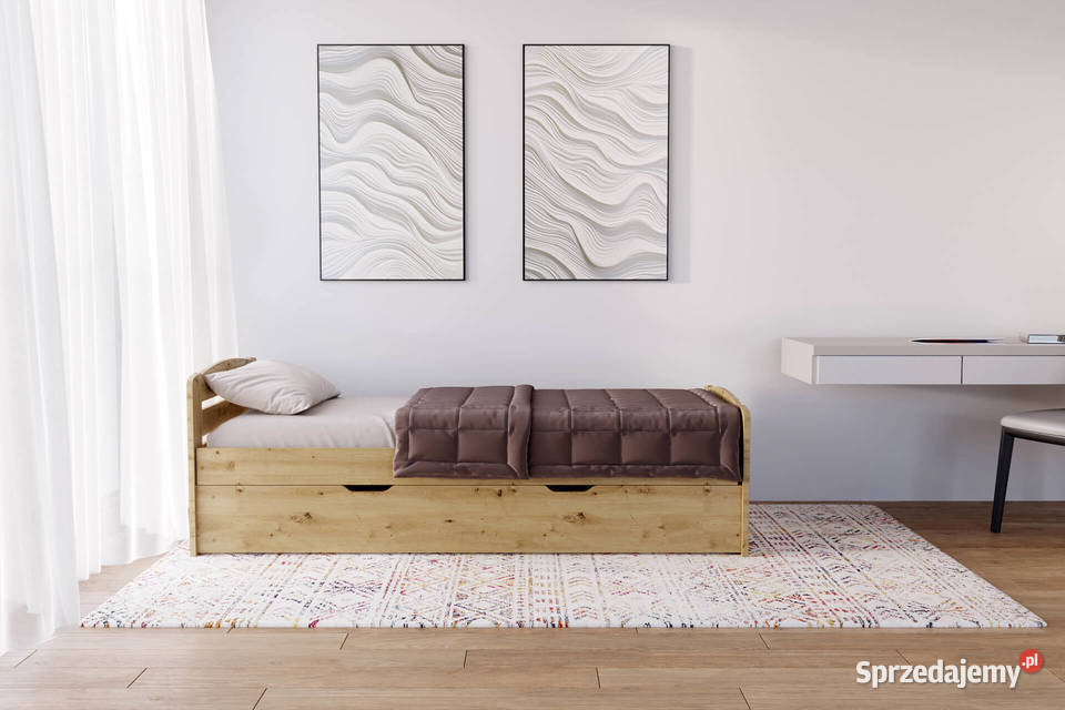 ŁÓŻKO Z PODNOŚNIKIEM MATERAC BRUKSELA 1 Gniezno