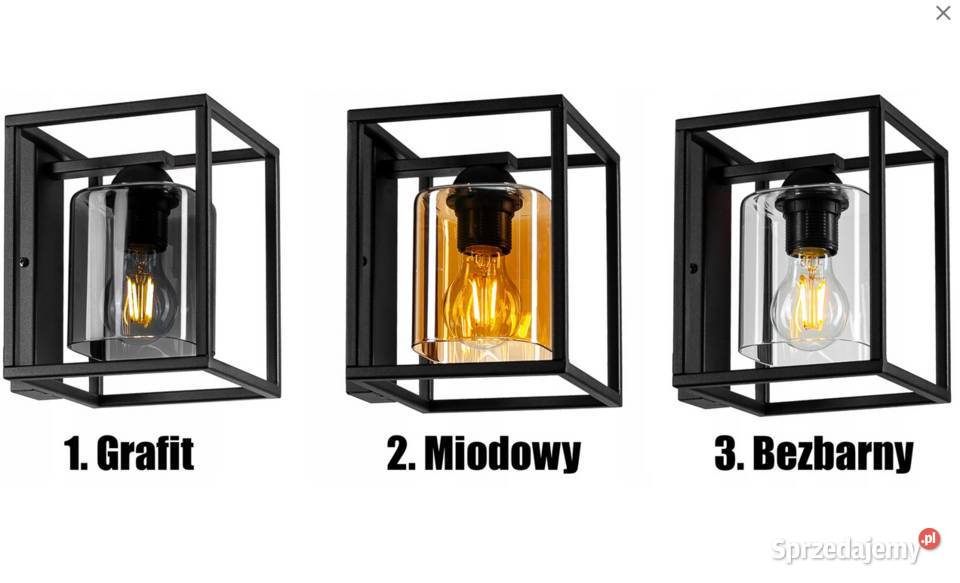 KINKIET ŚCIENNY NOWOCZESNY RETRO LOFT industrial Choroszcz