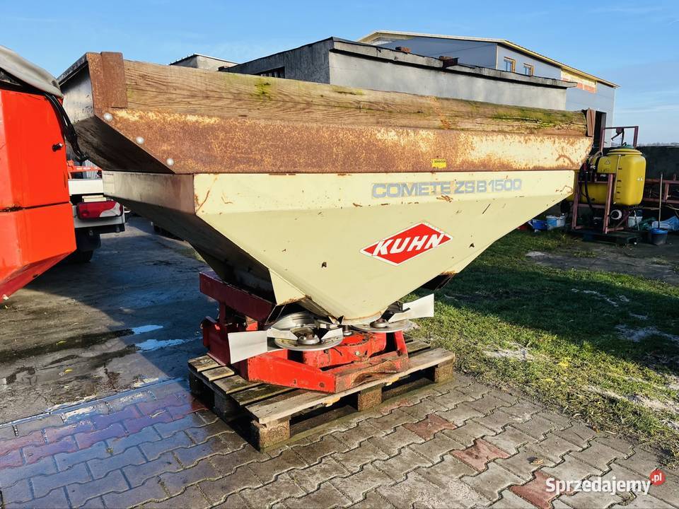 Rozsiewacz Kuhn Zsb 900 l Zsb 1500 l Rauch Zsb Chwałkowo sprzedam
