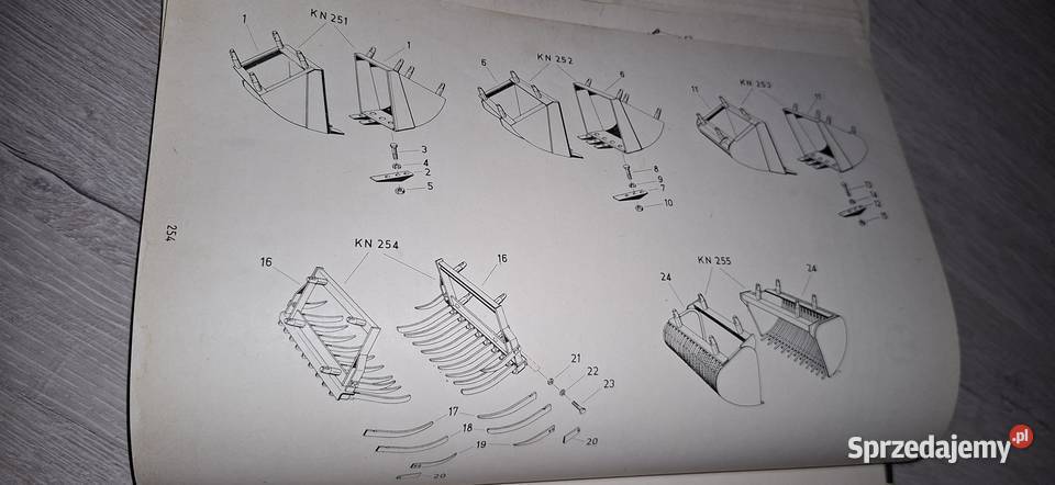 Ersatzteilkatalog Mobilkran T1742 VEB WeimarWerk Łęczyca