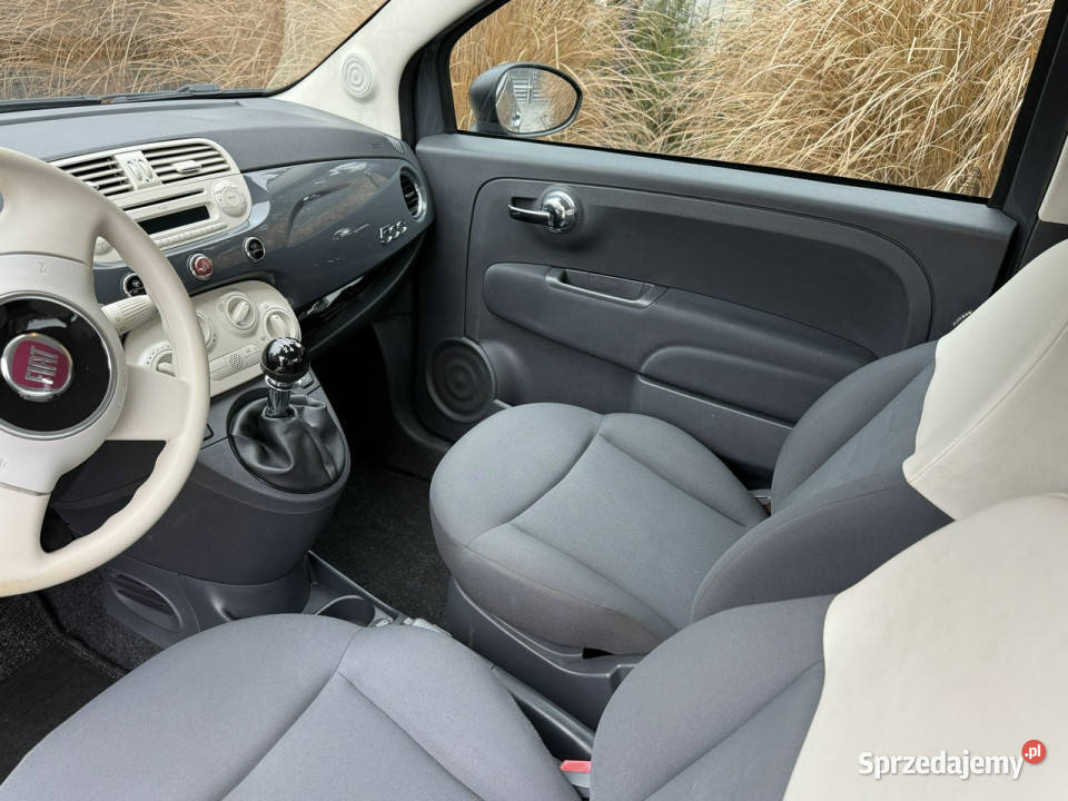 Fiat 500 ZADBANY oryginalny przebieg I 2007 immobilizer Poznań