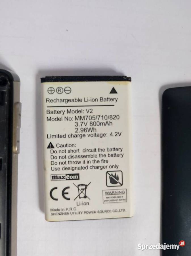 telefon Maxcom MM705BB seniorów osób starszych Kielce