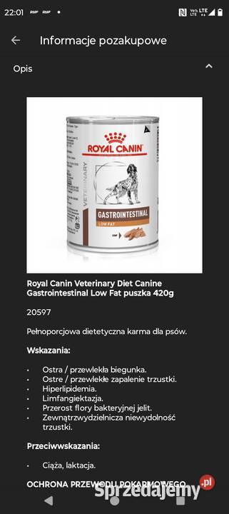 Karma Royal Canin Veterinary Diet Gdańsk