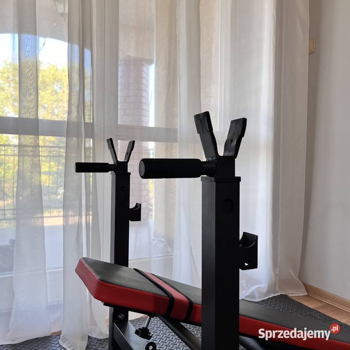 Zestaw Do Ćwiczeń 96 Siłownia Ławeczka Hantle sprzedam