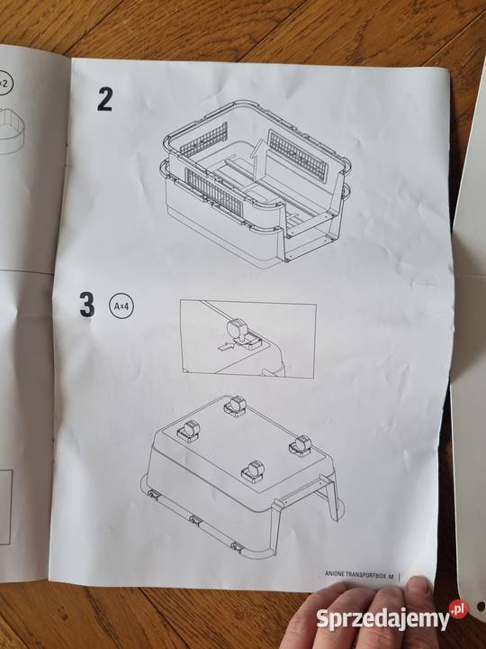 Transporter psa AniOne 68x52x47 i dodatki mazowieckie