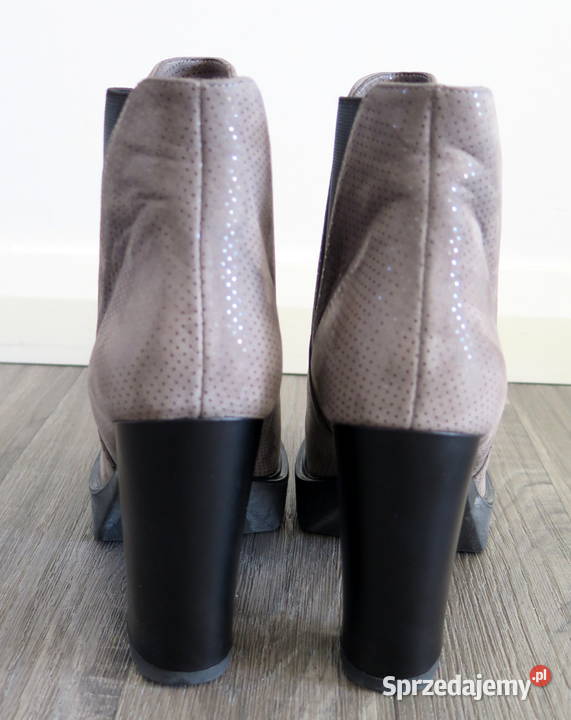 Nowe Piękne skórzane botki Bosccolo r 40 Komorniki