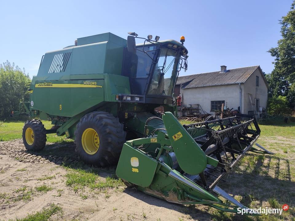 Kombajn zbożowy John Deere 1450 CWS ulepszone Chyliny
