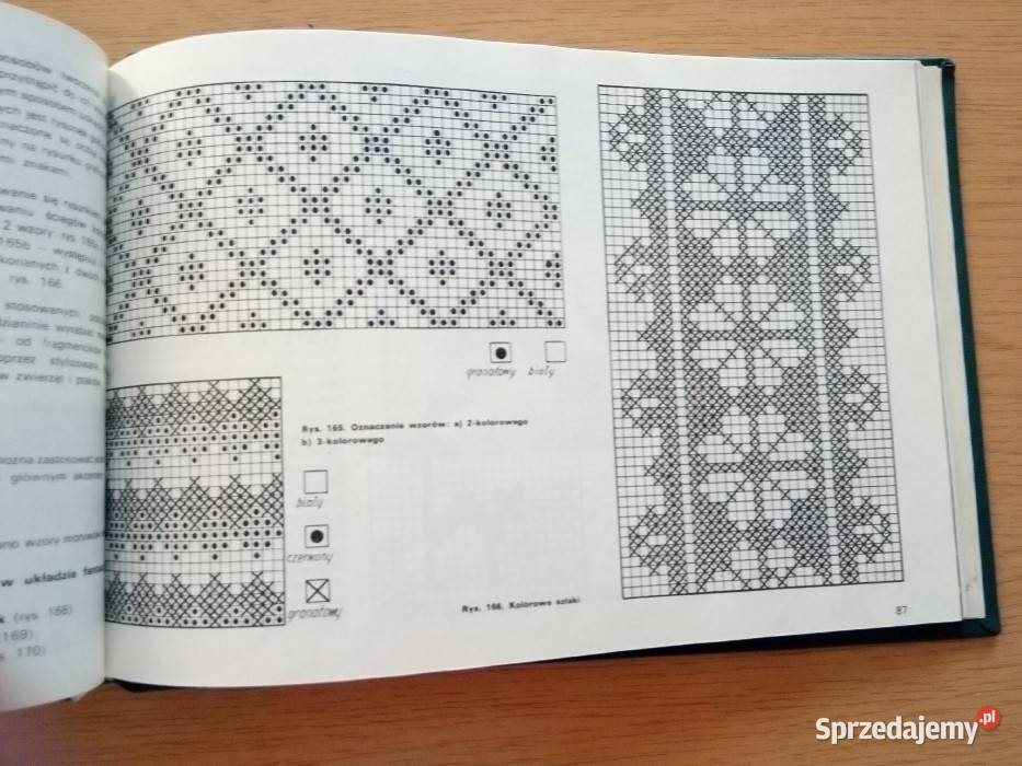 ABC Dziewiarstwa ręcznego Jadwiga Turska Haft poradnik śląskie Dąbrowa Górnicza