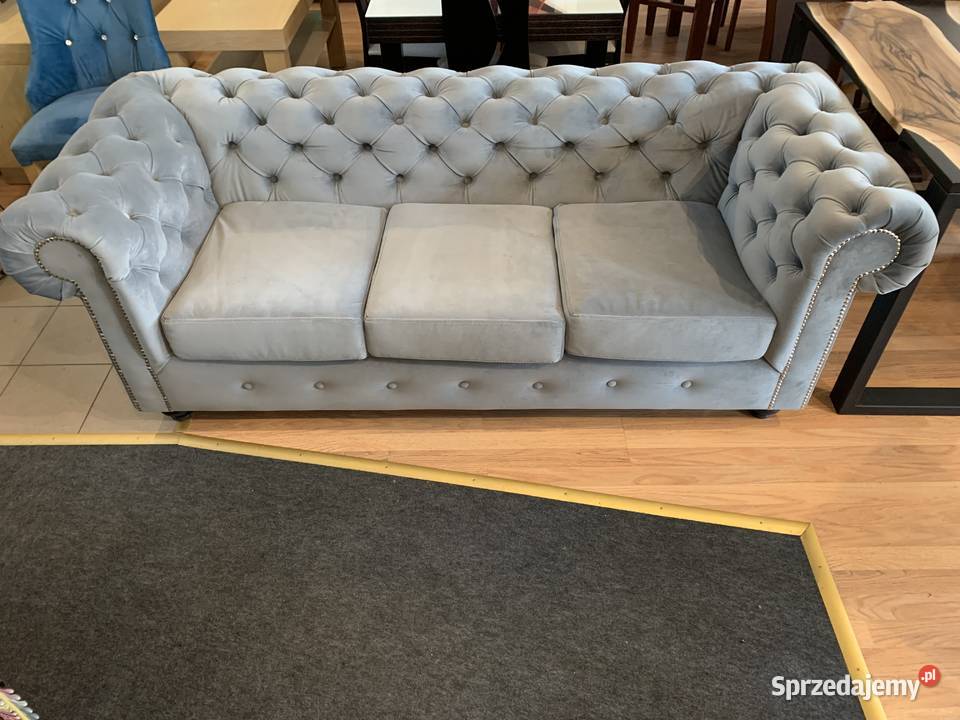 Sofa chesterfield 240 z funkcją spania Kęty