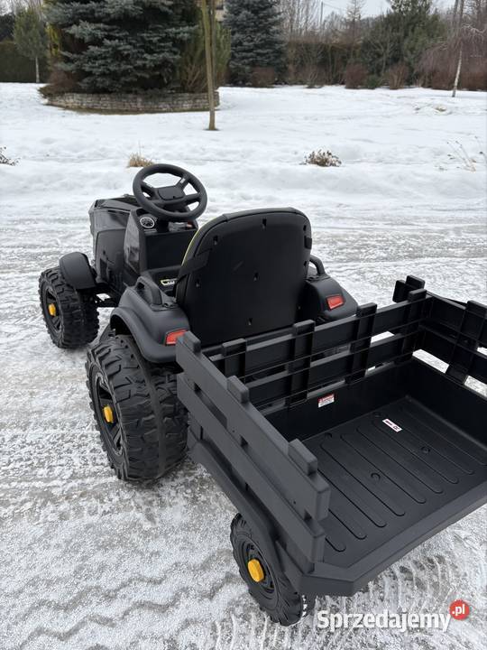 Traktor Na Akumulator Dzieci Titanium Z Pojazd Rowerki i pojazdy Grabownica