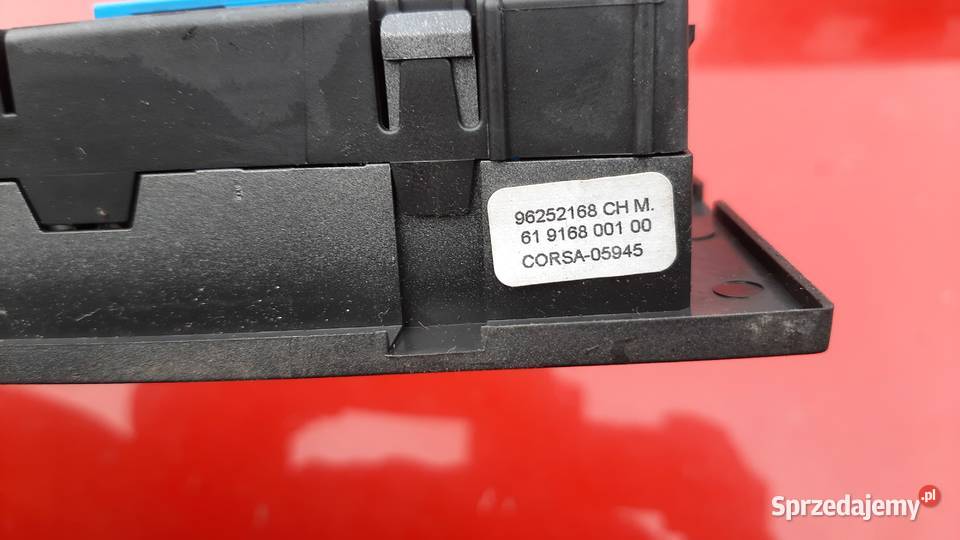 panel sterownia nawiewem corsa c combo FL Korzeńsko sprzedam