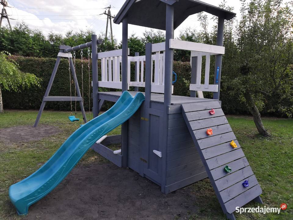Plac zabaw zjeżdżalnia huśtawka piaskownia Konin sprzedam