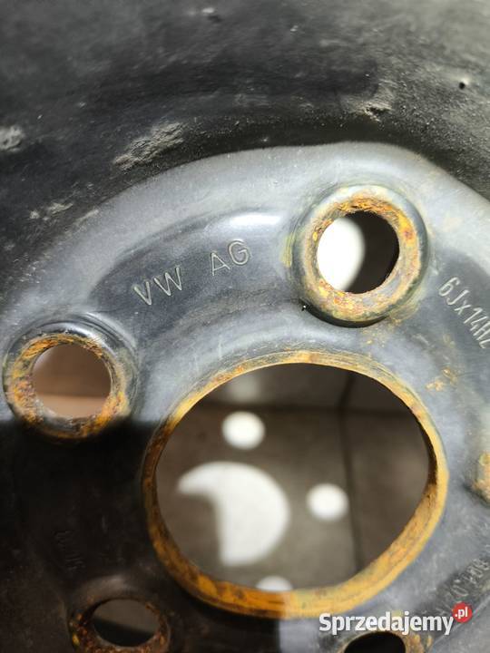 Felga stalowa 14 ET43 6j 5x100 Ożarów